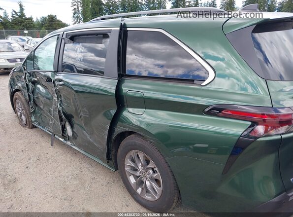 5TDYSKFC3TS249761 2026 TOYOTA SIENNA Green 
