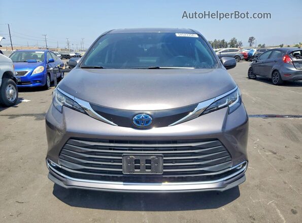 5TDYSKFC4PS079397 2023 TOYOTA SIENNA Gray Widok z przodu