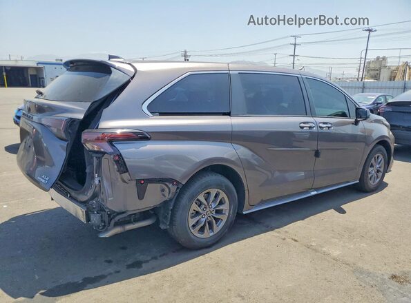 5TDYSKFC4PS079397 2023 TOYOTA SIENNA Gray Tył prawy