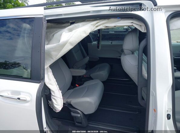 5TDYSKFC4TS245069 2026 TOYOTA SIENNA White VIN կոդի պիտակի տեսք