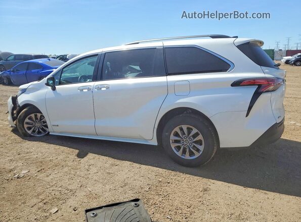 5TDYSKFC6MS033629 2021 TOYOTA SIENNA White Rear left