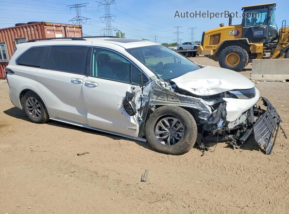 5TDYSKFC6MS033629 2021 TOYOTA SIENNA White Front right
