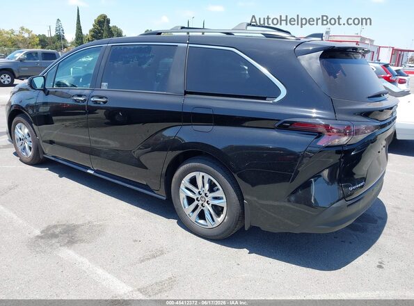 5TDYSKFC6TS258423 2026 TOYOTA SIENNA Black უკანა მარცხენა