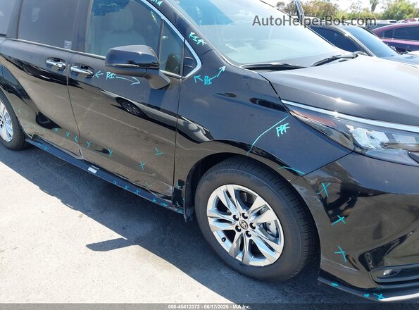 5TDYSKFC6TS258423 2026 TOYOTA SIENNA Black წინა ხედი