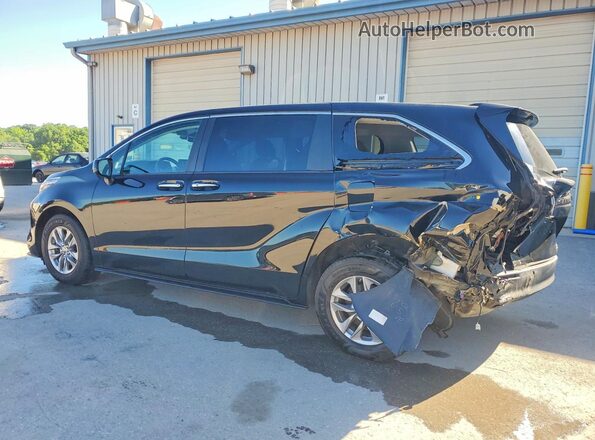 5TDYSKFC7PS090684 2023 TOYOTA SIENNA Black Trasero izquierdo