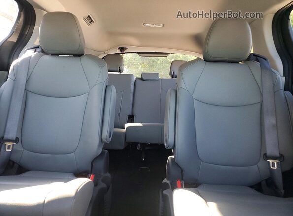 5TDYSKFC7PS090684 2023 TOYOTA SIENNA Black Vista de los asientos traseros