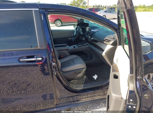 5TDYSKFC9NS049549 2022 TOYOTA SIENNA Black Вид салону спереду