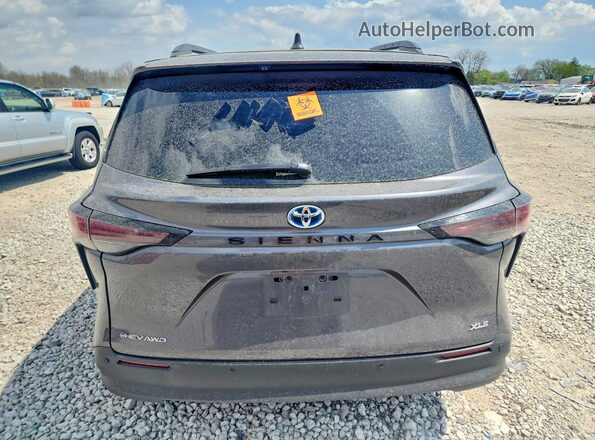 5TDYSKFCXSS211443 2025 TOYOTA SIENNA Gray 