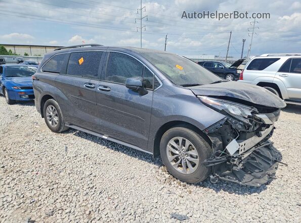5TDYSKFCXSS211443 2025 TOYOTA SIENNA Gray 