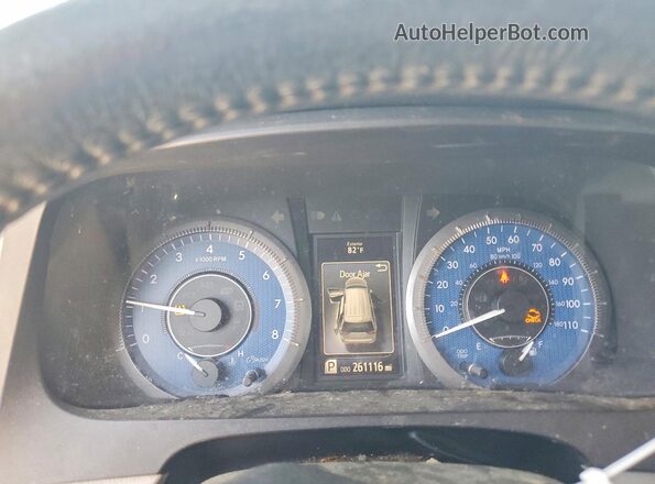 5TDYZ3DC0HS815290 2017 TOYOTA SIENNA Silver Instrument cluster view