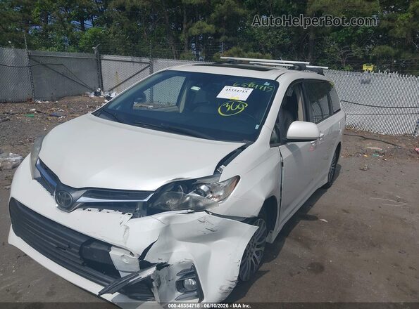 5TDYZ3DC0JS941641 2018 TOYOTA SIENNA White Przód lewy