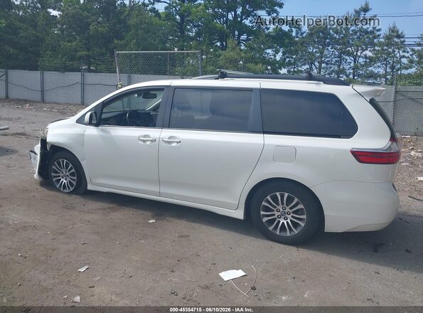 5TDYZ3DC0JS941641 2018 TOYOTA SIENNA White Widok wnętrza 360 stopni