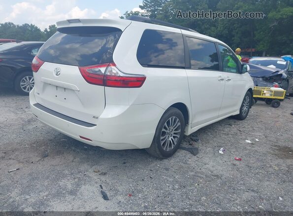 5TDYZ3DC0LS027313 2020 TOYOTA SIENNA White უკანა მარჯვენა