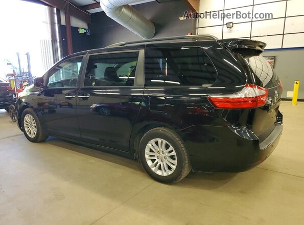 5TDYZ3DC1HS823723 2017 TOYOTA SIENNA Black Tył lewy