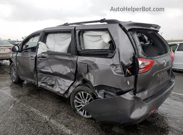 5TDYZ3DC1JS912231 2018 TOYOTA SIENNA Gray 