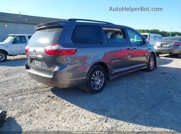 5TDYZ3DC1KS987237 2019 TOYOTA SIENNA Gray Задня права чверть
