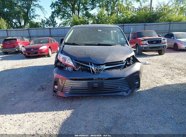 5TDYZ3DC1KS987237 2019 TOYOTA SIENNA Gray Вид спереду