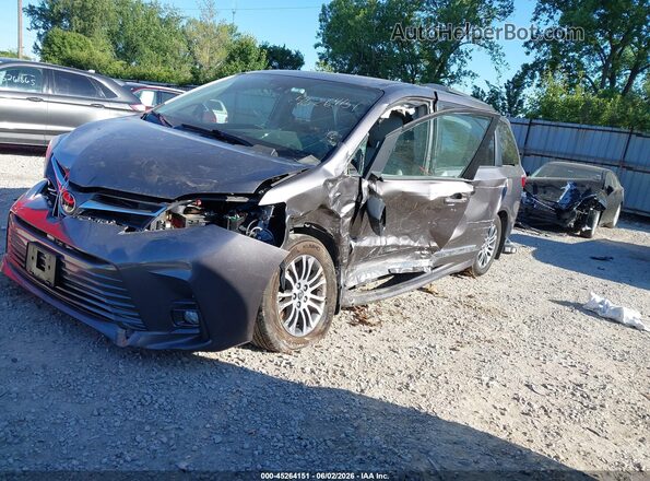 5TDYZ3DC1KS987237 2019 TOYOTA SIENNA Gray 