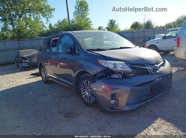 5TDYZ3DC1KS987237 2019 TOYOTA SIENNA Gray 