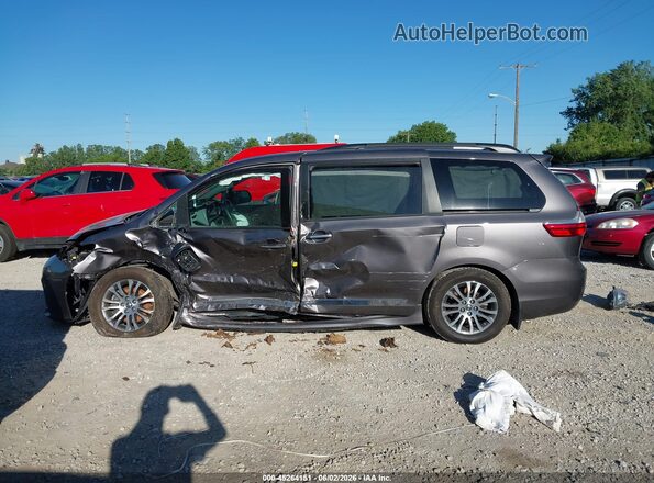 5TDYZ3DC1KS987237 2019 TOYOTA SIENNA Gray Панорамний вид салону 360°