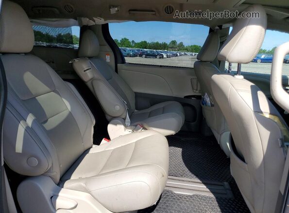 5TDYZ3DC1LS021116 2020 TOYOTA SIENNA Red Widok wnętrza z tyłu