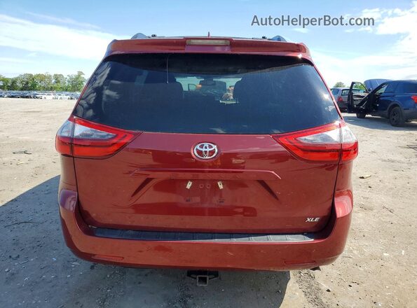 5TDYZ3DC1LS021116 2020 TOYOTA SIENNA Red Widok z tyłu