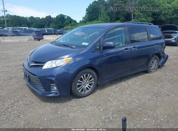 5TDYZ3DC1LS045304 2020 TOYOTA SIENNA Blue Առջևի ձախ երեք քառորդ տեսարան