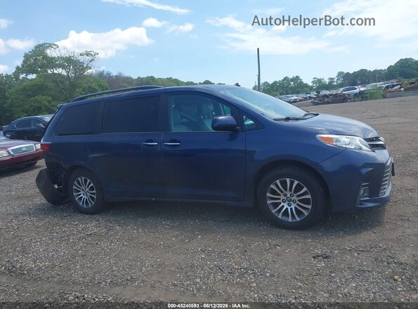 5TDYZ3DC1LS045304 2020 TOYOTA SIENNA Blue Սալոնի հետևի տեսք