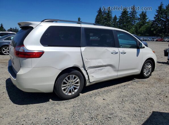 5TDYZ3DC2HS794197 2017 TOYOTA SIENNA White Trasero derecho