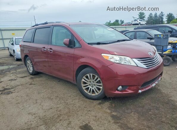 5TDYZ3DC2HS794720 2017 TOYOTA SIENNA Red Delantero derecho