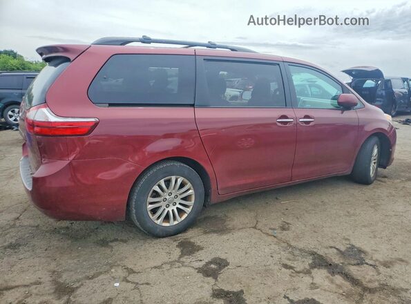 5TDYZ3DC2HS794720 2017 TOYOTA SIENNA Red Trasero derecho