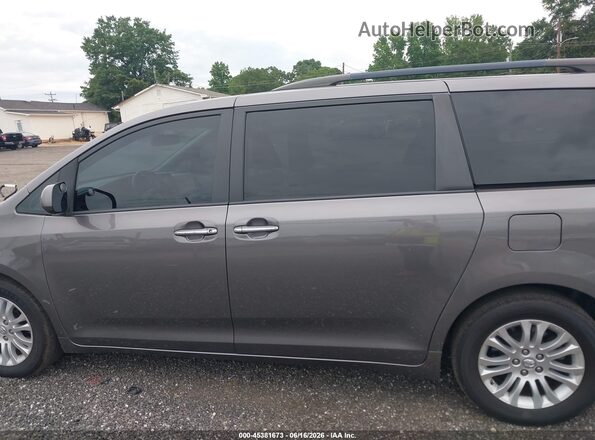 5TDYZ3DC2HS865639 2017 TOYOTA SIENNA Gray სალონის 360-გრადუსიანი ხედი