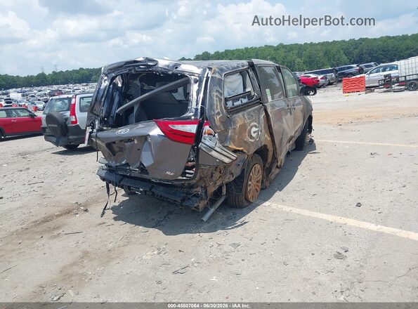 5TDYZ3DC2KS971709 2019 TOYOTA SIENNA Серый Задняя правая четверть