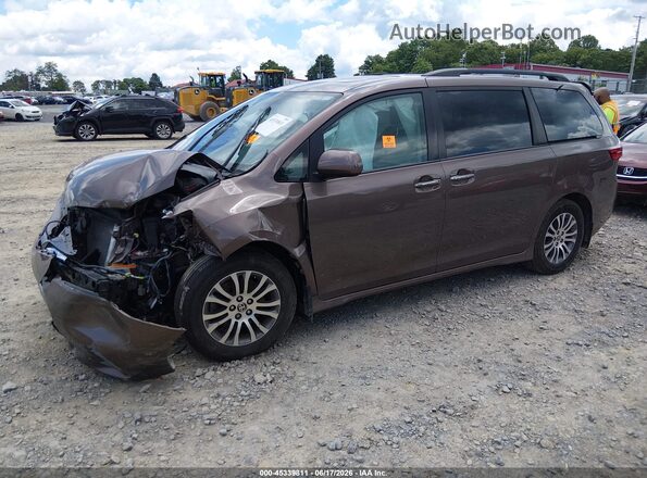 5TDYZ3DC2LS080188 2020 TOYOTA SIENNA Brown Przód lewy