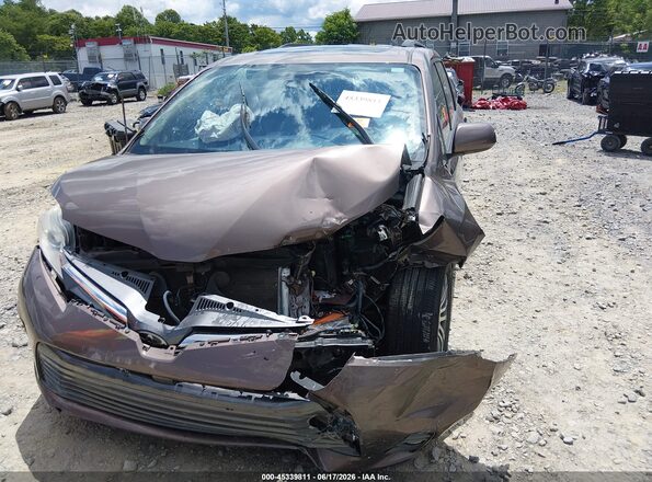 5TDYZ3DC2LS080188 2020 TOYOTA SIENNA Brown Widok z przodu