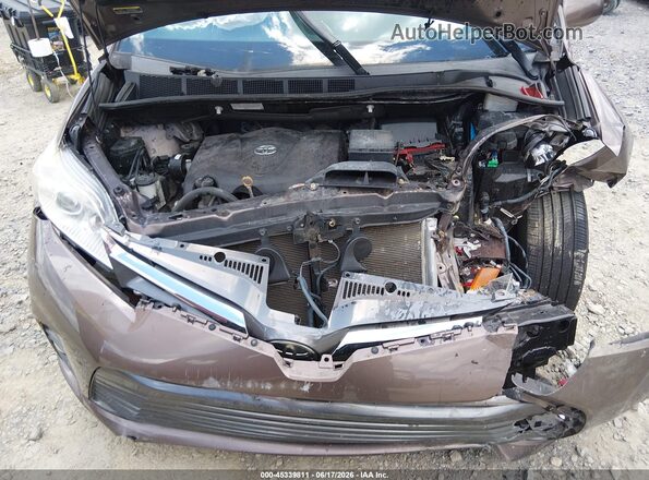 5TDYZ3DC2LS080188 2020 TOYOTA SIENNA Brown Widok z tyłu