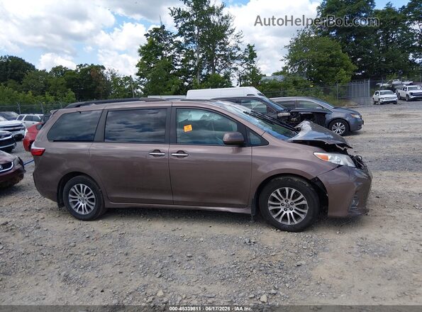 5TDYZ3DC2LS080188 2020 TOYOTA SIENNA Brown Widok wnętrza 360 stopni