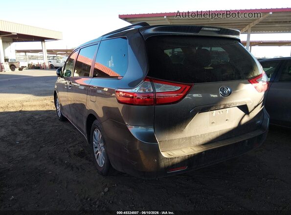 5TDYZ3DC3HS782687 2017 TOYOTA SIENNA Серый Задняя левая четверть