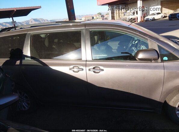 5TDYZ3DC3HS782687 2017 TOYOTA SIENNA Серый Вид задней части салона