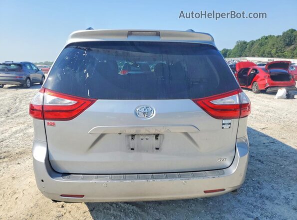 5TDYZ3DC3HS816787 2017 TOYOTA SIENNA Silver Rear view