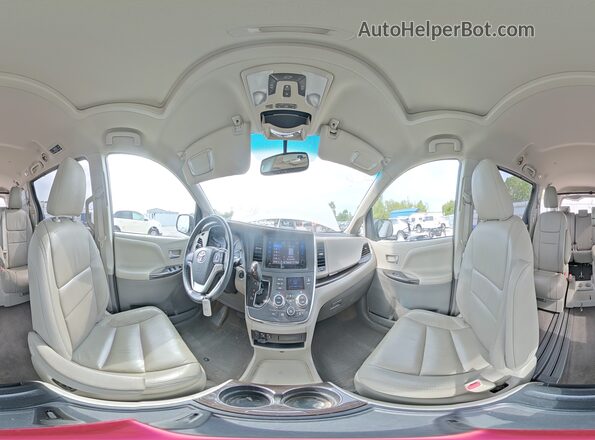 5TDYZ3DC3HS821214 2017 TOYOTA SIENNA White 