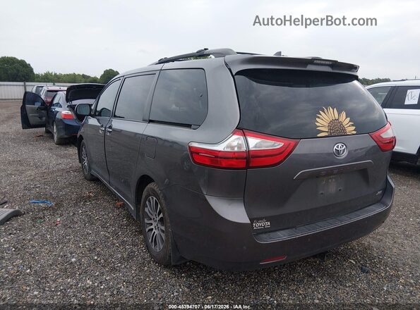 5TDYZ3DC3JS953735 2018 TOYOTA SIENNA Gray Հետևի ձախ