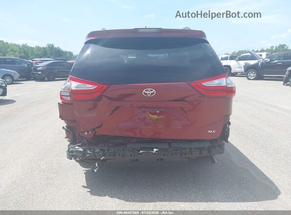 5TDYZ3DC3JS964993 2018 TOYOTA SIENNA Red 