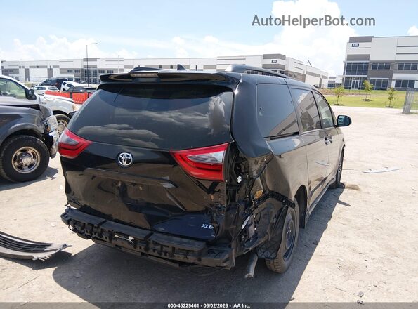 5TDYZ3DC3LS023157 2020 TOYOTA SIENNA Black უკანა მარჯვენა