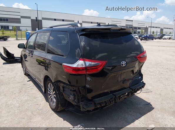 5TDYZ3DC3LS023157 2020 TOYOTA SIENNA Black უკანა მარცხენა