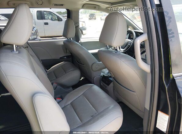 5TDYZ3DC3LS023157 2020 TOYOTA SIENNA Black VIN კოდის სტიკერის ხედი
