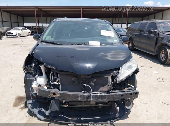 5TDYZ3DC3LS023157 2020 TOYOTA SIENNA Black უკანა სალონის ხედი