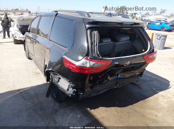 5TDYZ3DC3LS039245 2020 TOYOTA SIENNA Black Հետևի ձախ
