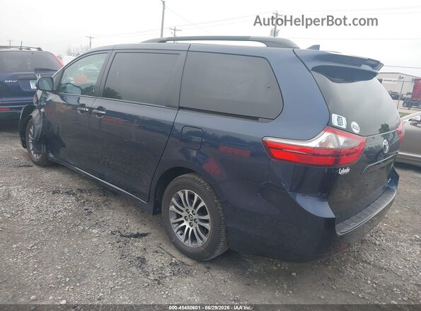 5TDYZ3DC3LS056515 2020 TOYOTA SIENNA Dark Blue Trasero izquierdo