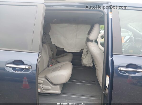 5TDYZ3DC3LS056515 2020 TOYOTA SIENNA Dark Blue Vista de la etiqueta del VIN